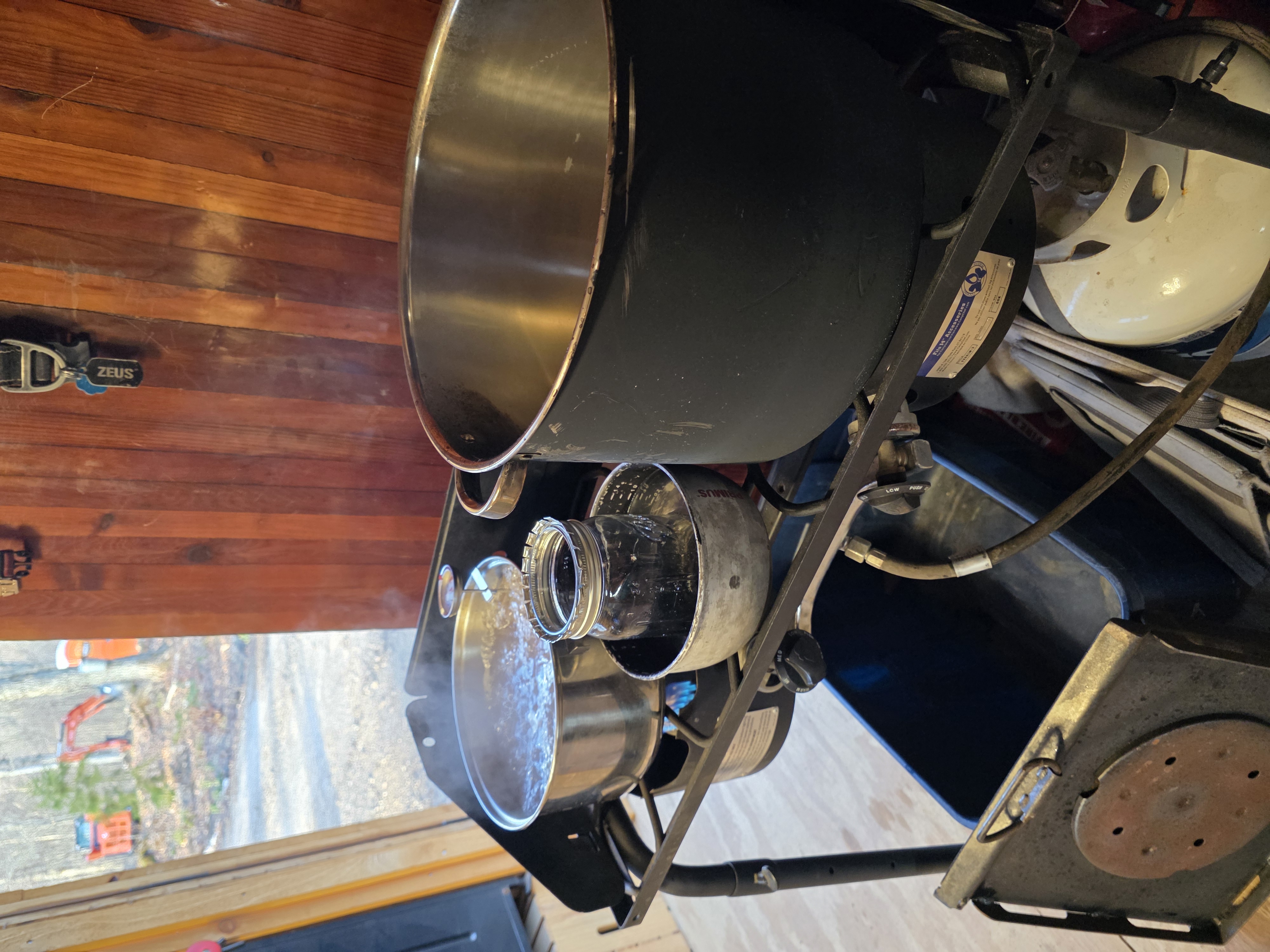 Propane Finishing Pot